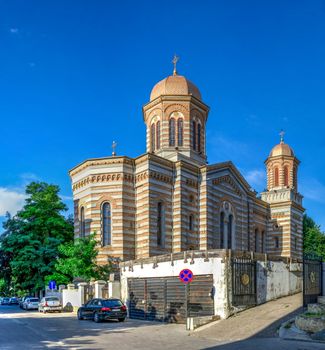 Constanta, Romania – 07.09.2019.  Old town of Constanta, Romania on a sunny summer day