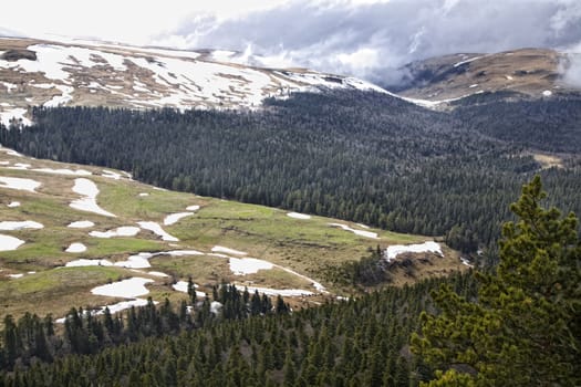  mountain plateau Lago-Naki in Adygea, Russia.