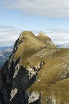 Beautiful mountain view from Axalp, Switzerland, Bernese Alps, Switzerland