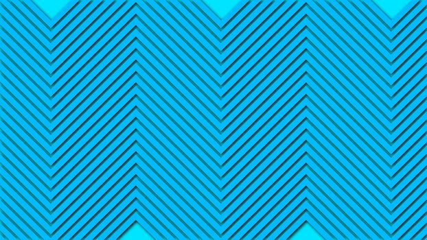 Zig zag shapes with horizontal lines, bright festive stripes, sharp and jagged waves, 3d rendering backdrop