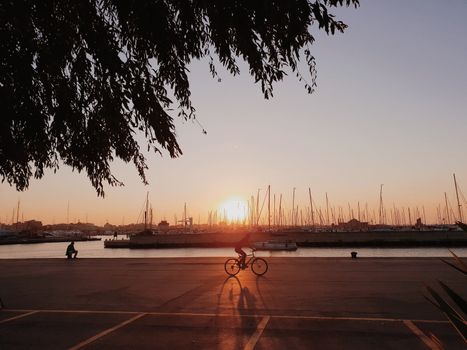 Rimini Sunset Port