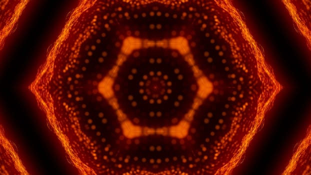 Beautiful abstract kaleidoscope - fractal flower, 3d rendering backdrop, computer generating background