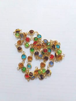 colorful necklace in my collection