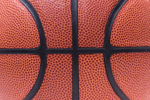 Texture orange basketball or basket ball for background
