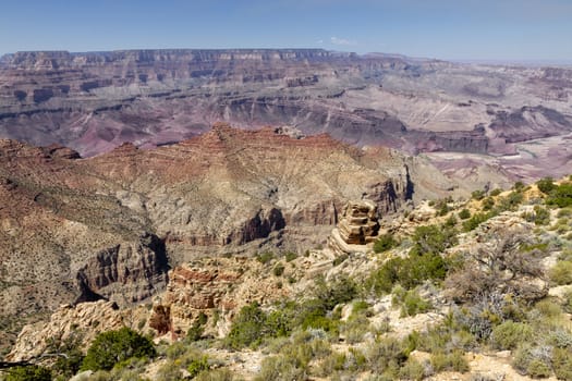 Colorado River Rushing Through the Grand Canyon National Park, Arizona USA