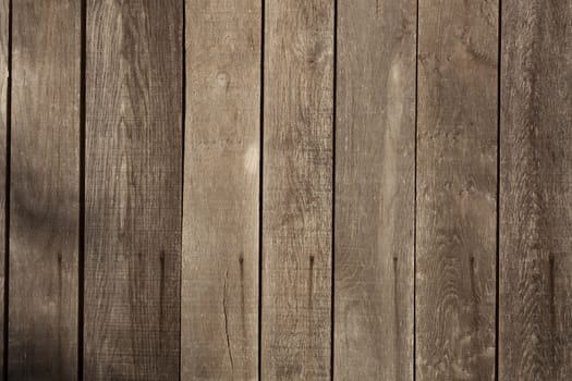Brown wood planks background texture closeup. - Image