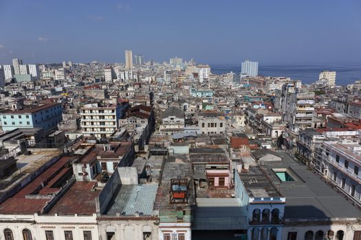 Panorama General view of Old Havana, Cuba