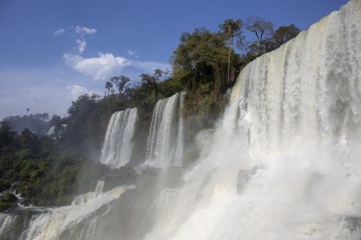 Iguazu falls, 7 wonder of the world in - Argentina and brasil