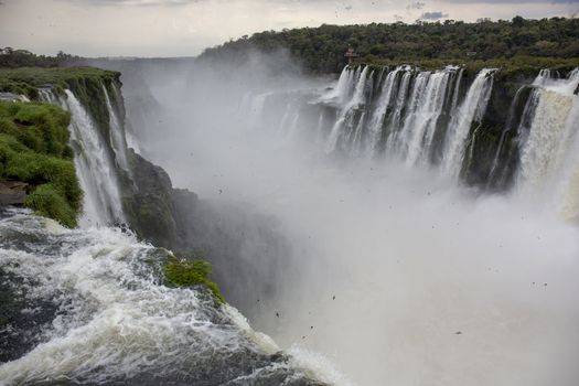 THE majestic Iguazu Falls, one of the wonders of the world