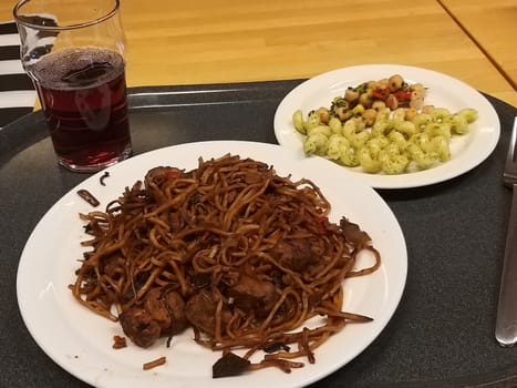 my lunch during a work day