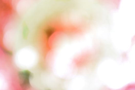 Colorful background with natural bokeh texture and defocused sparkling lights. Pastel colour backgound