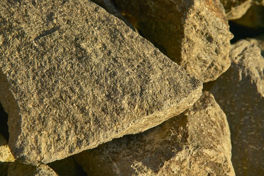granite stones for building construction detail.