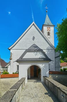 Church in Bolsternang, Isnu Am Allgau, Germany