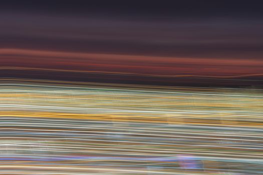 The night light colorful abstract background, light of night, sun set