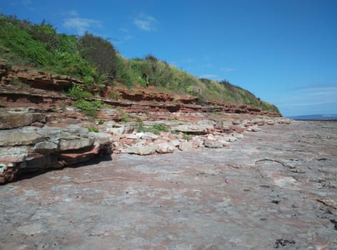 a natural landscape near coastline