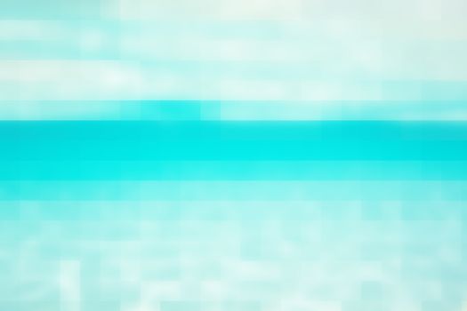 turquoise sea-colored mosaic background