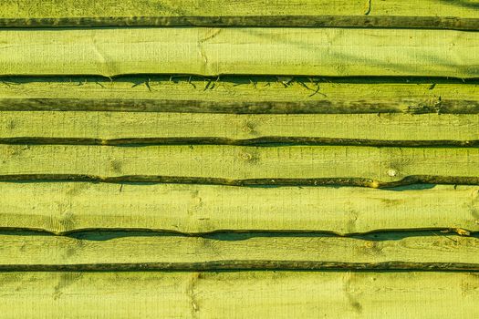 Old green wood plank background. Wall floor or fence exterior design. Natural wooden material backdrop