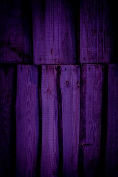 Dark purple wood plank backdrop. Natural wooden material background. Beautiful smartphone wallpaper. Wall floor or fence exterior design