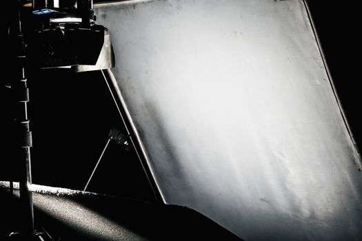 Image of Frame Gobo Lighting Flag Cutter,film industry equipment