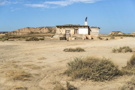 Lonely house in the wild west