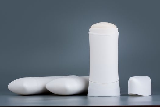 Antiperspirant white stick container for women axilla sweat