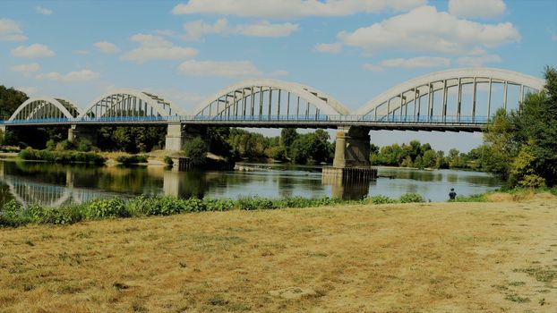 Riverside life on the Loire in the Loire Valley.