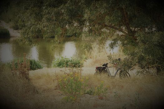 Riverside life on the Loire in the Loire Valley.