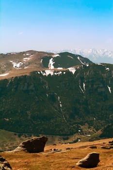 Bucegi Mountains (South Carphatians) in Romania