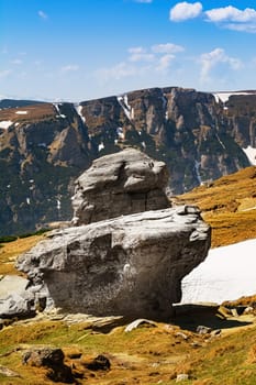 Bucegi Mountains (South Carphatians) in Romania