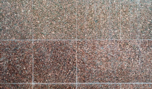 texture of old granite tiles on the wall