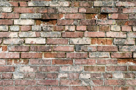 texture of old brick wall