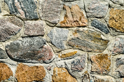 stone wall texture closeup
