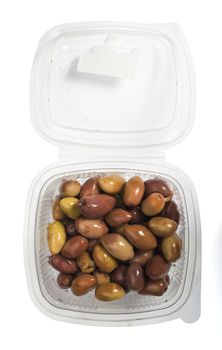 Greek olives calamata preserved