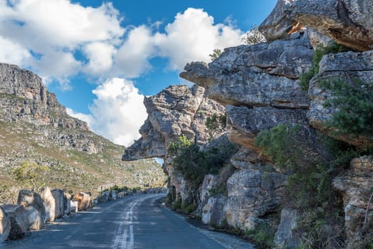 Dacres Pulpit in the historic Bains Kloof Pass in the Western Cape Province