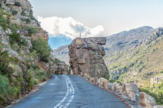 The Bell Rocks in the historic Bains Kloof Pass in the Western Cape Province