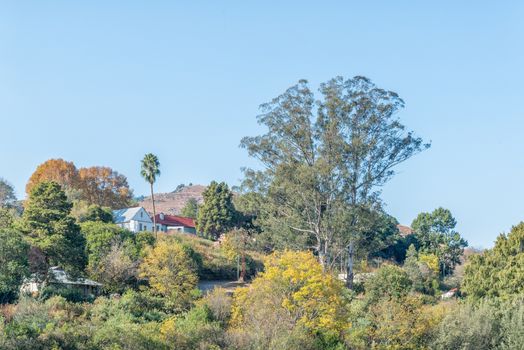 A view of the historic gold mining town, Pilgrims Rest in Mpumalanga