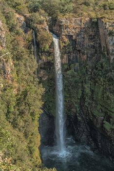 A view of the Mac Mac Falls near Sabie in Mpumalanga