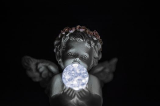 Angel, soul guide, bringing light, hope, peace of soul.