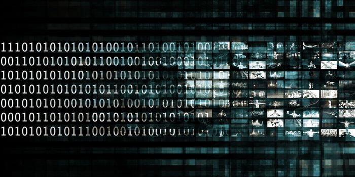 Technology Background as a Digital Abstract Futuristic Concept