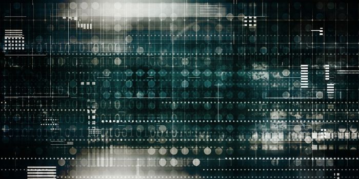 Smart Devices and Machines Technology Trend Abstract