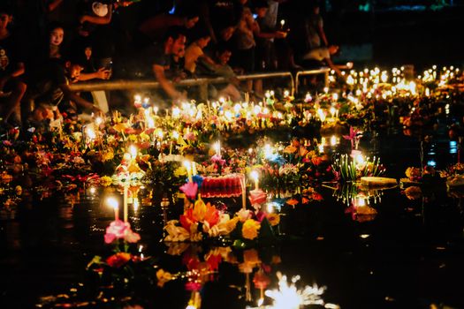 Loi Krathong festival, Loy Krathong Day is one of the most popular festivals of Thailand celebrated annually on the Full-Moon Day of the Twelfth Lunar Month.