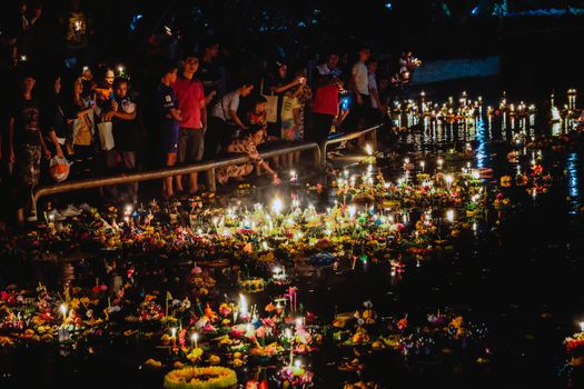 Loi Krathong festival, Loy Krathong Day is one of the most popular festivals of Thailand celebrated annually on the Full-Moon Day of the Twelfth Lunar Month.
