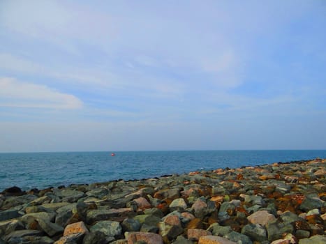 a coastline in dubai during day