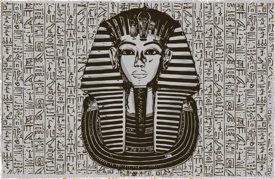 king tutankhamen egyptian death mask