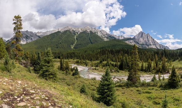 Landscape close to Bow Valley Parkway, Banff National Park, Alberta, Canada