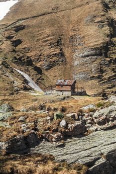 House in the Bucegi Mountains (South Carphatians) Romania