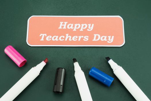 World Teachers' Day background - 5 October Unesco World Teachers's Day celebration concept