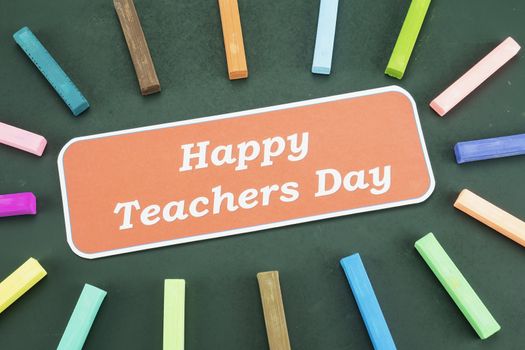 World Teachers' Day background - 5 October Unesco World Teachers's Day celebration concept