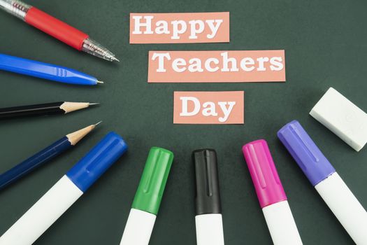 World Teachers' Day background - 5 October Unesco World Teachers's Day celebration concept