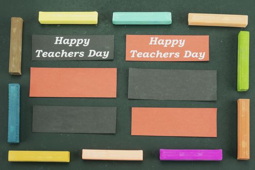 World Teachers' Day background - 5 October Unesco World Teachers's Day celebration concept